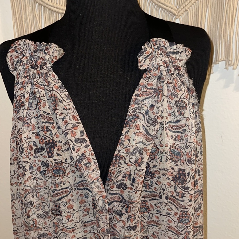 Isabel Marrant Silk Tunic Blouse Size 3